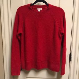 Red Fleece Brooks Brothers sweater